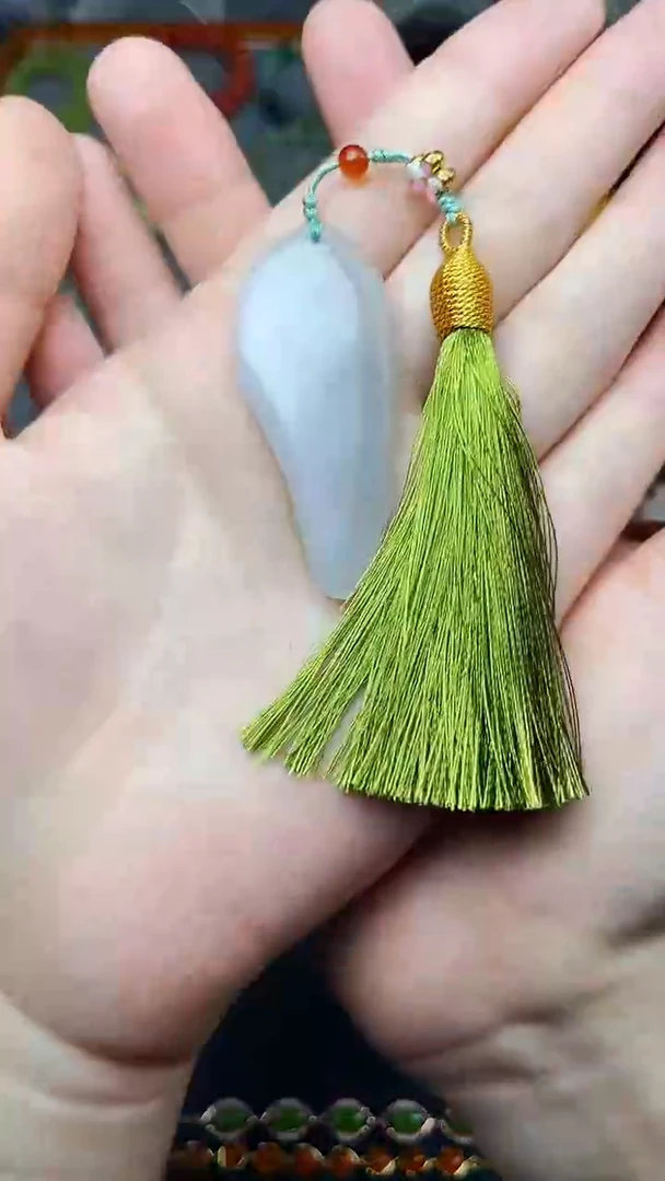 未镶嵌和田玉挂件刮痧板 06