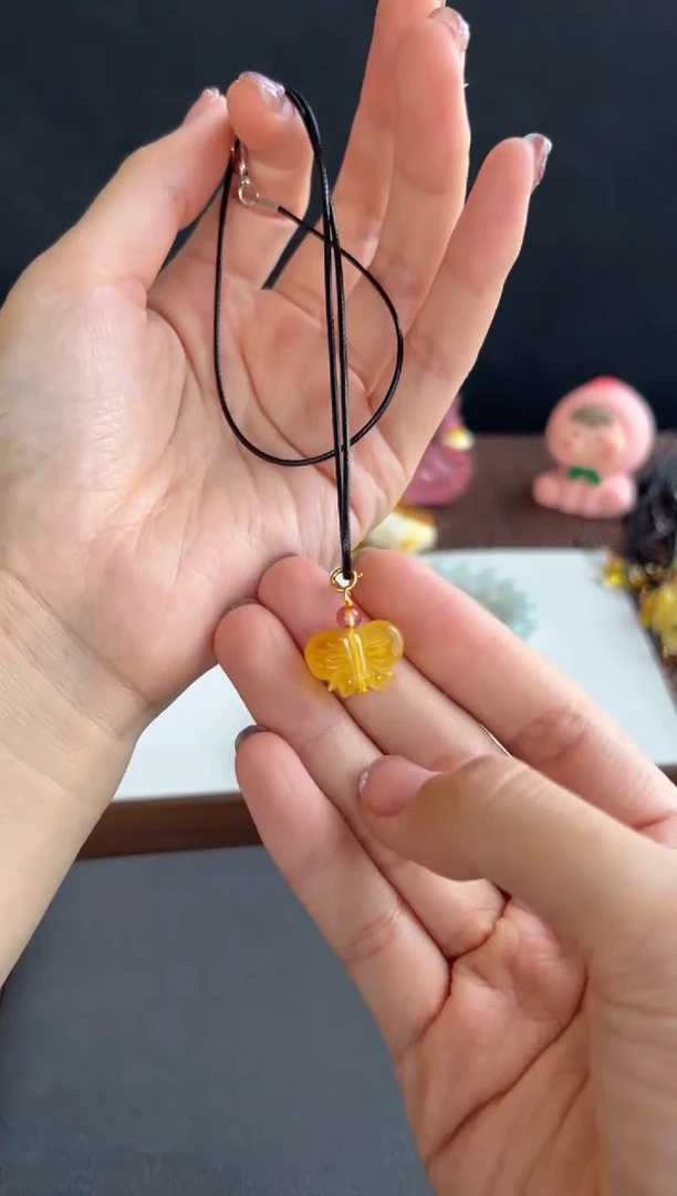 蜜蜡颈饰未镶嵌501买断