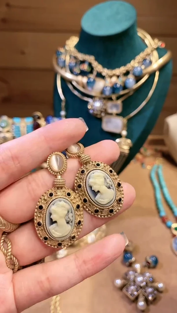 纯铜合金无时尚经典中古饰品