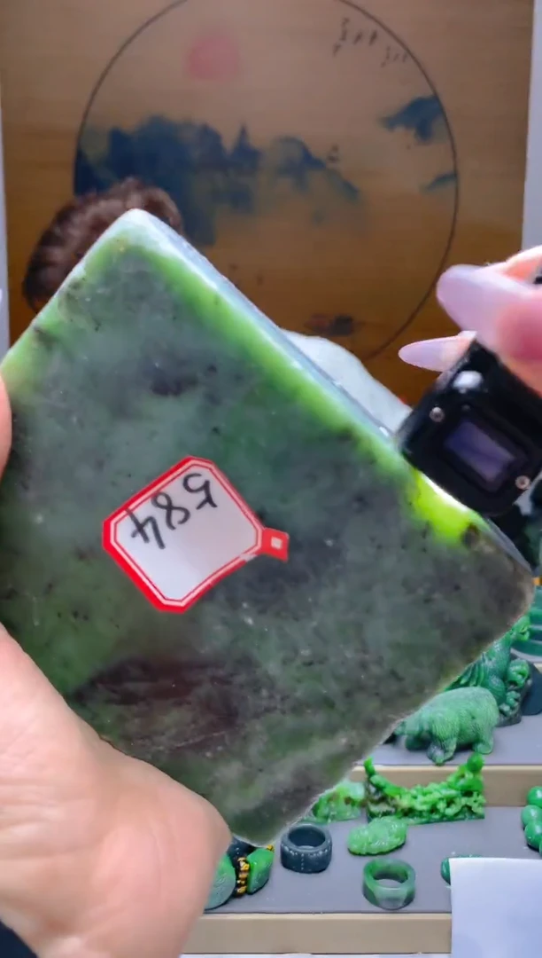 【闪购商品】和田玉（碧玉）珠宝半成品未镶嵌1