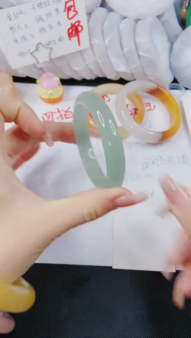 【闪购商品】石英质玉手镯未镶嵌K339-58859