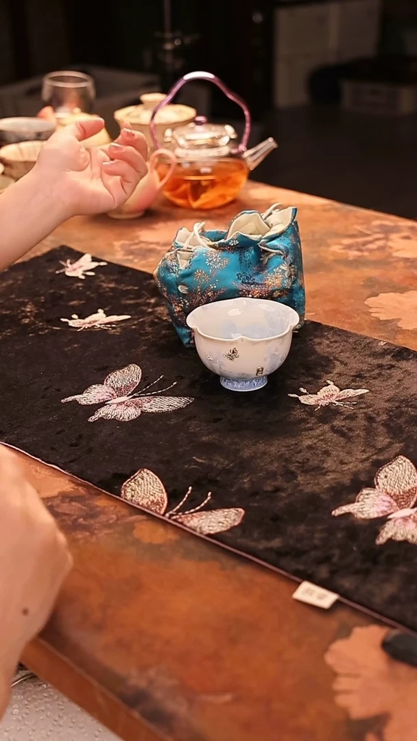 陶瓷茶具（无礼盒无茶盘）@@A12039