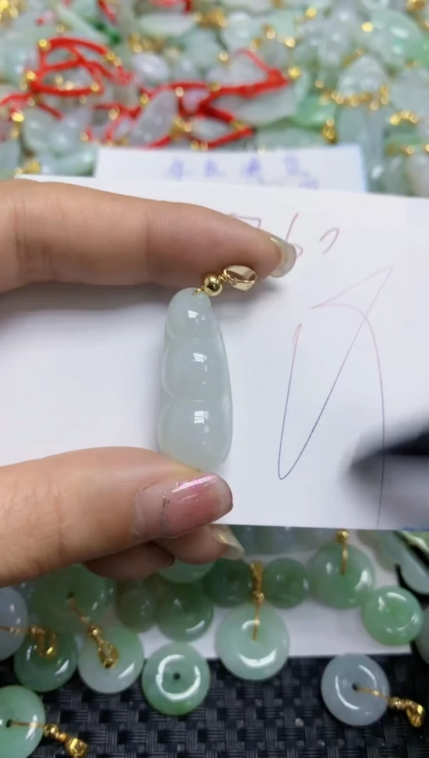 【闪购商品】翡翠颈饰合金天然A货翡翠