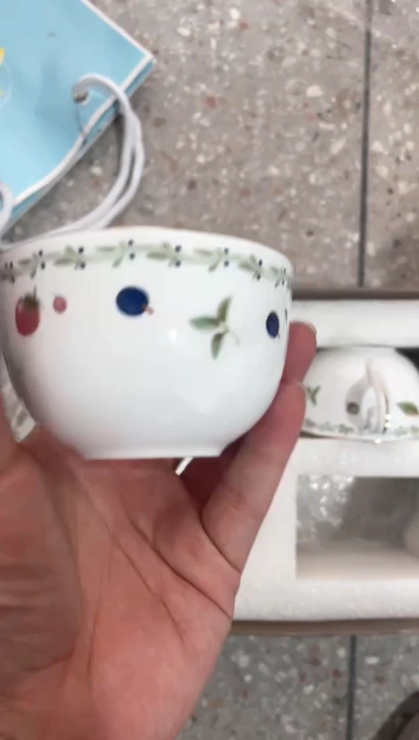 瓷片咖啡杯礼盒清仓！！！