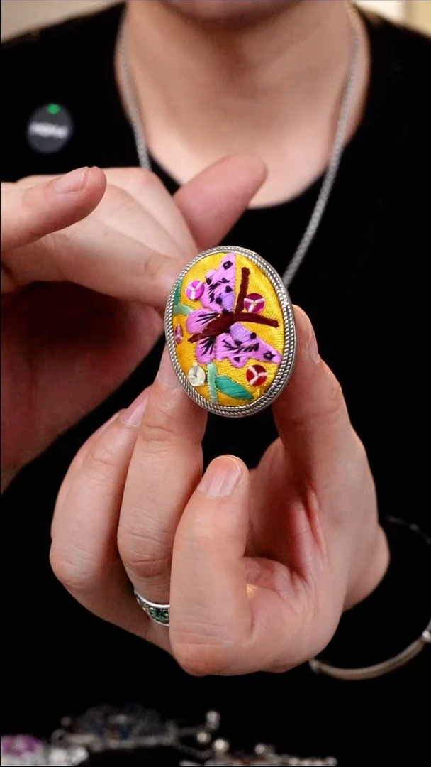 【闪购商品】刺绣084高吉文创 直播老绣