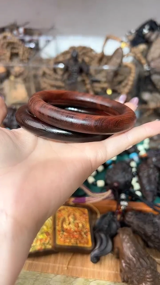 【闪购商品】非洲紫檀（红花梨）紫檀木金刚镯9.99