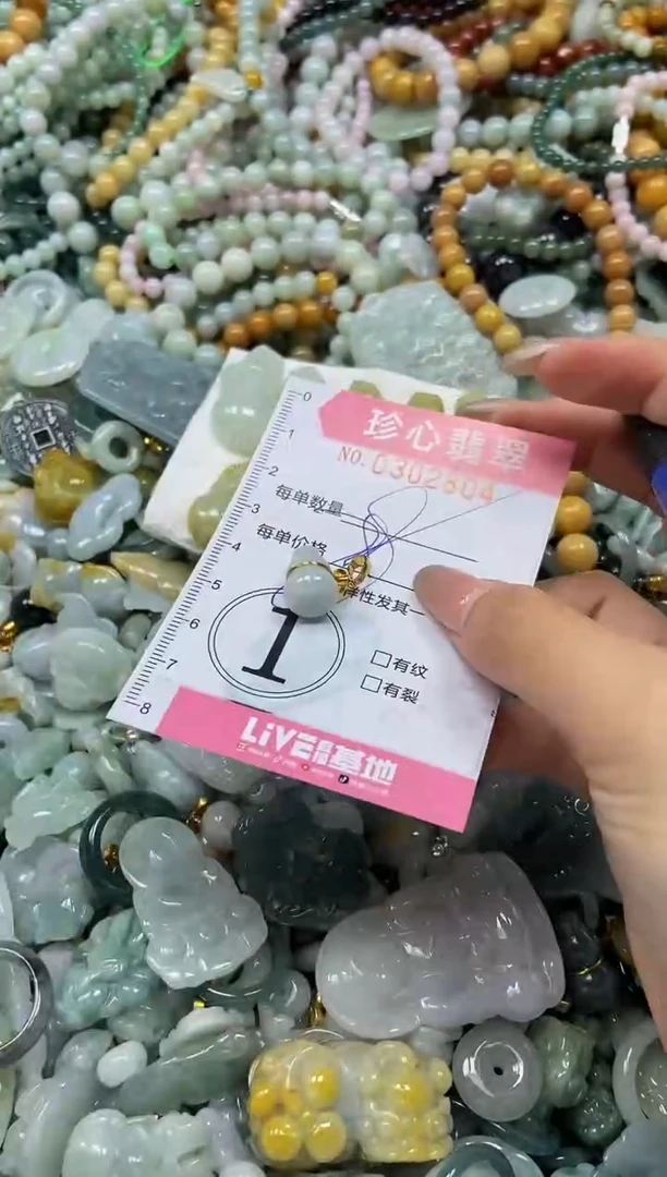 翡翠未镶嵌颈饰闪购0302804多样性发其一