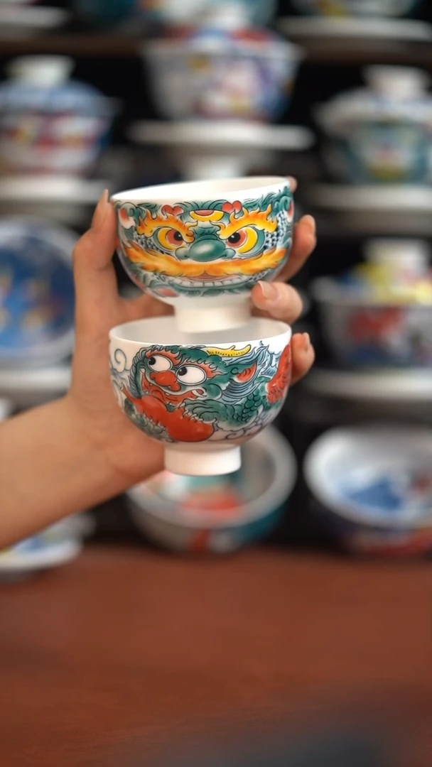 瓷片昨明高足蛋杯2只（福利价格）