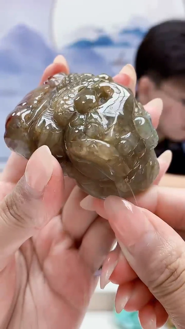 未镶嵌定制翡翠4688MM-毛货挂件51