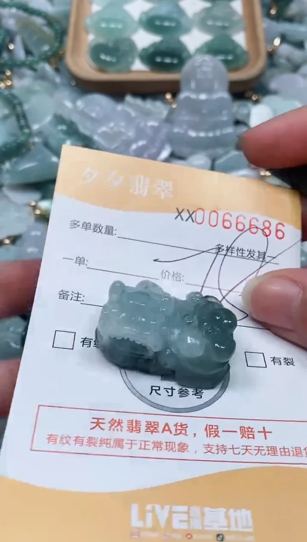 【闪购商品】翡翠颈饰未镶嵌闪购商品0066686