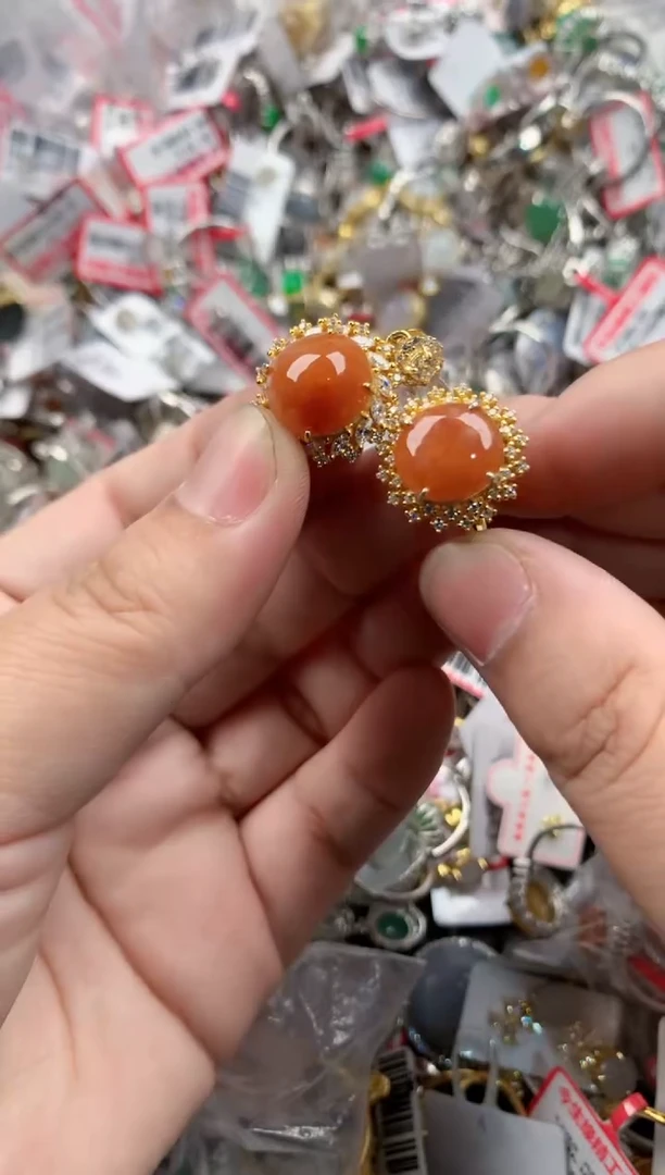 银S925镶嵌戒指翡翠888    6