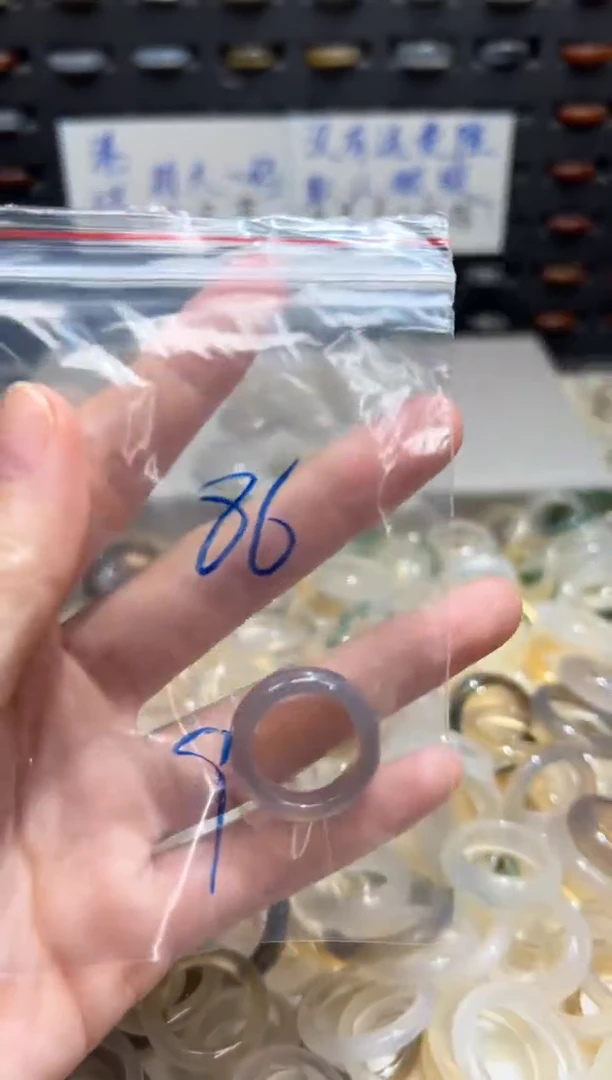 未镶嵌戒指玛瑙/玉髓86