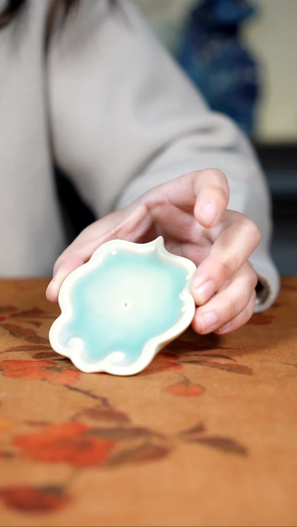 原产地钧瓷茶器摆件