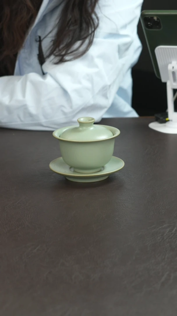 宣宝汝瓷原矿原釉手工作品