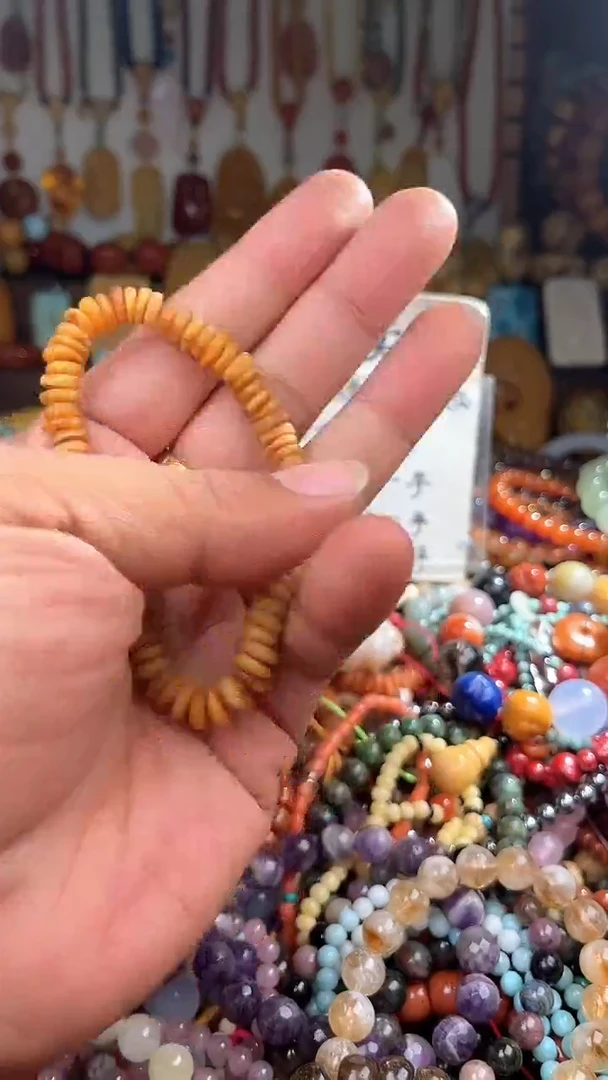 裸石琥珀未镶嵌饭***?一物一拍 004452