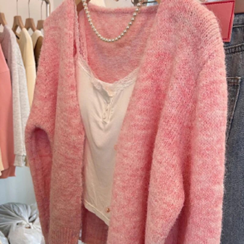 长袖针织衫毛衣女装上衣毛衣气质时尚百搭长袖针织衫毛衣女装上衣