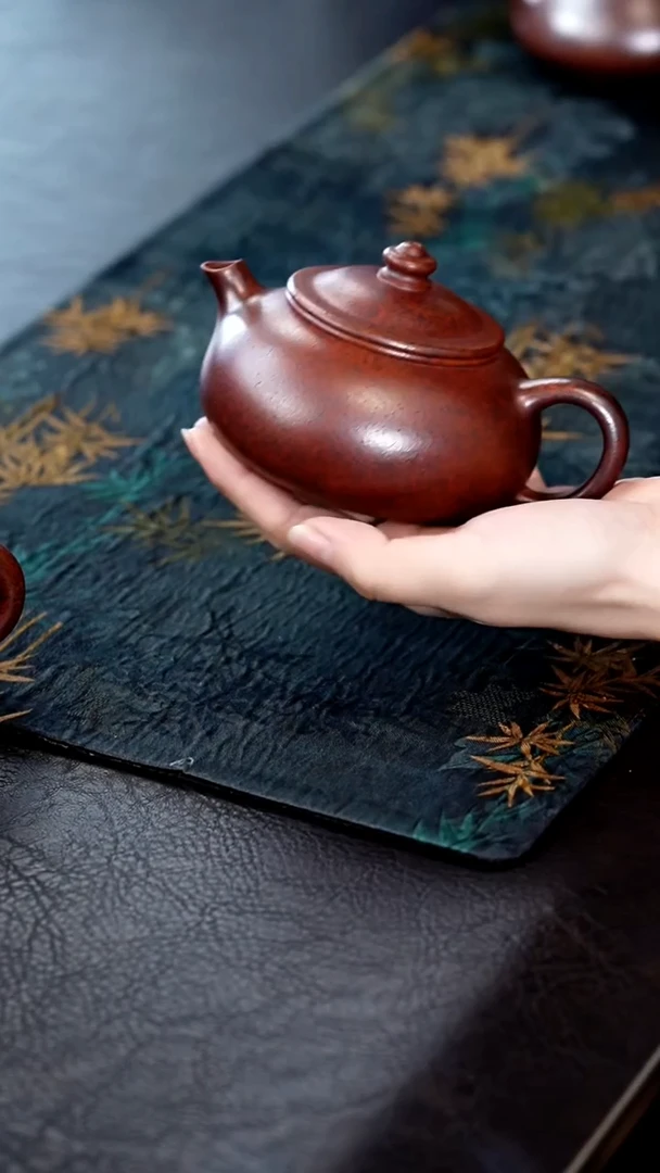 茶壶紫砂28天星泥寒江送杯子