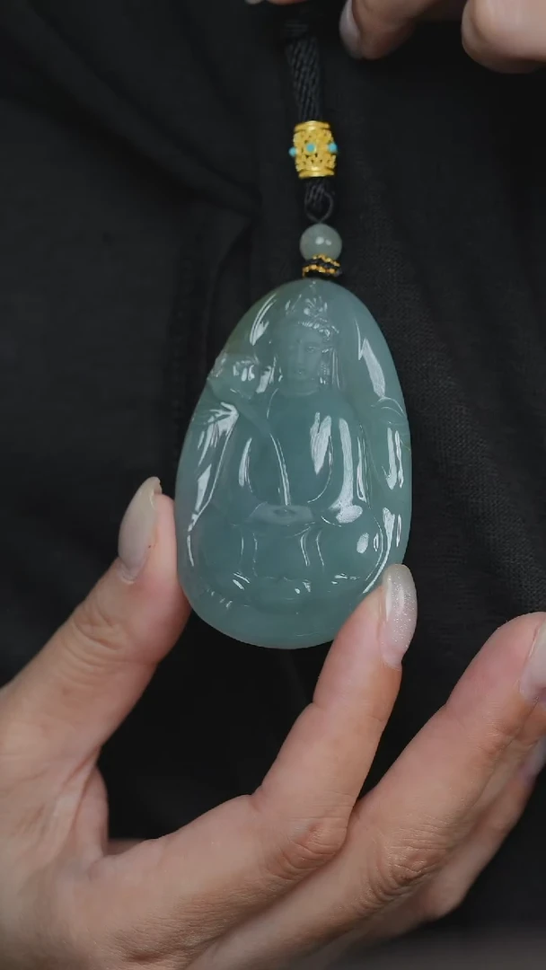 颈饰未镶嵌翡翠缅甸天然翡翠