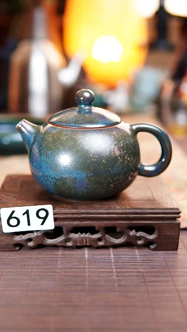 619 炉钧釉 大西施 220ml 带证书