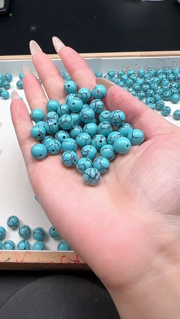 未镶嵌菱锰矿散珠乌兰花N1125卡10MM20颗