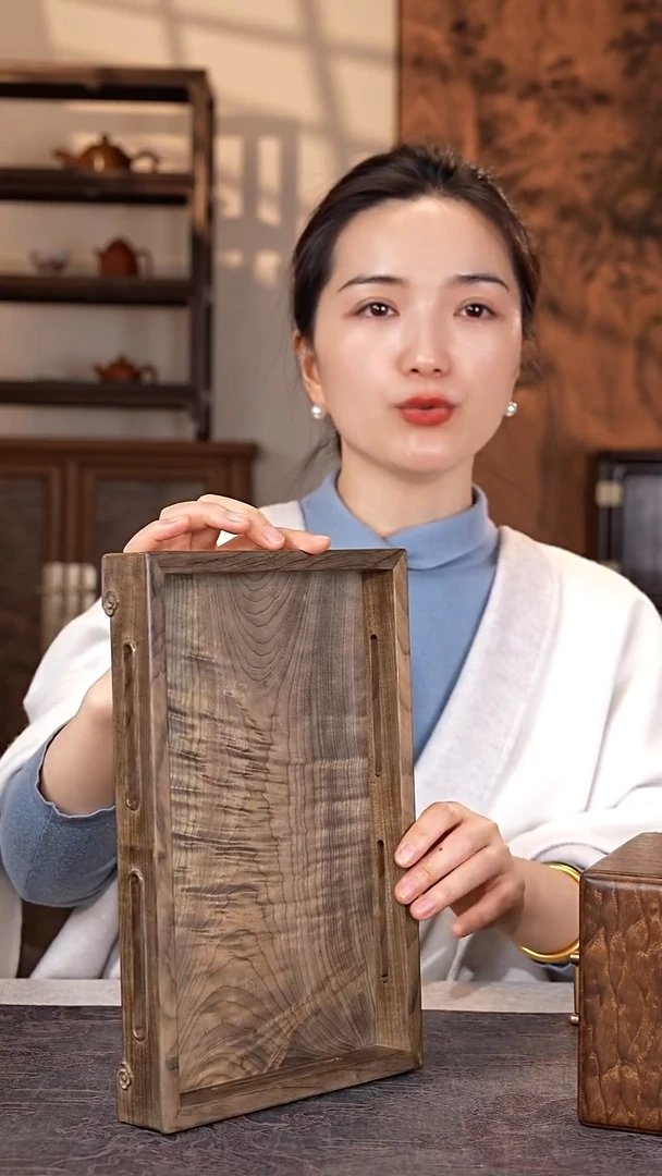 乌木类家具金丝楠阴沉木 明式文盘