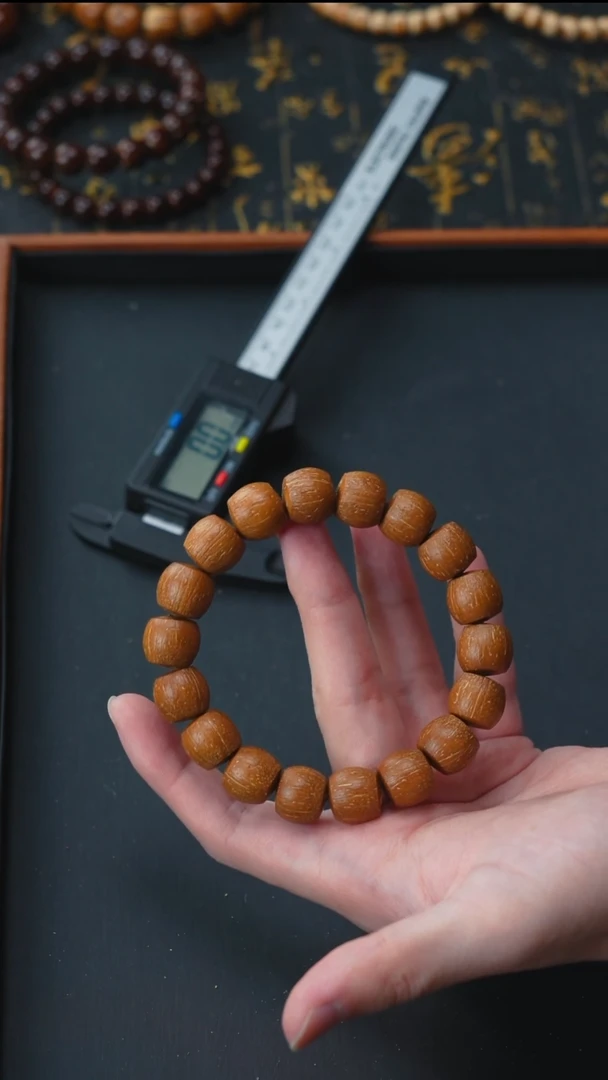 手串紫金鼠油核原皮直切14