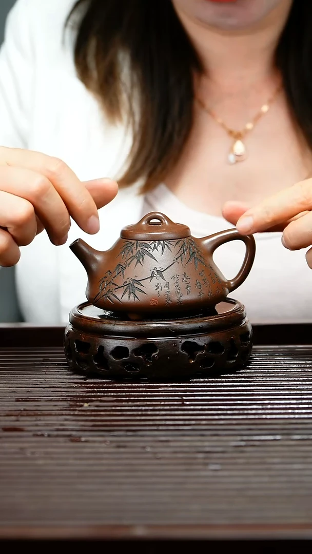 黄龙山原矿紫砂 紫砂壶120cc