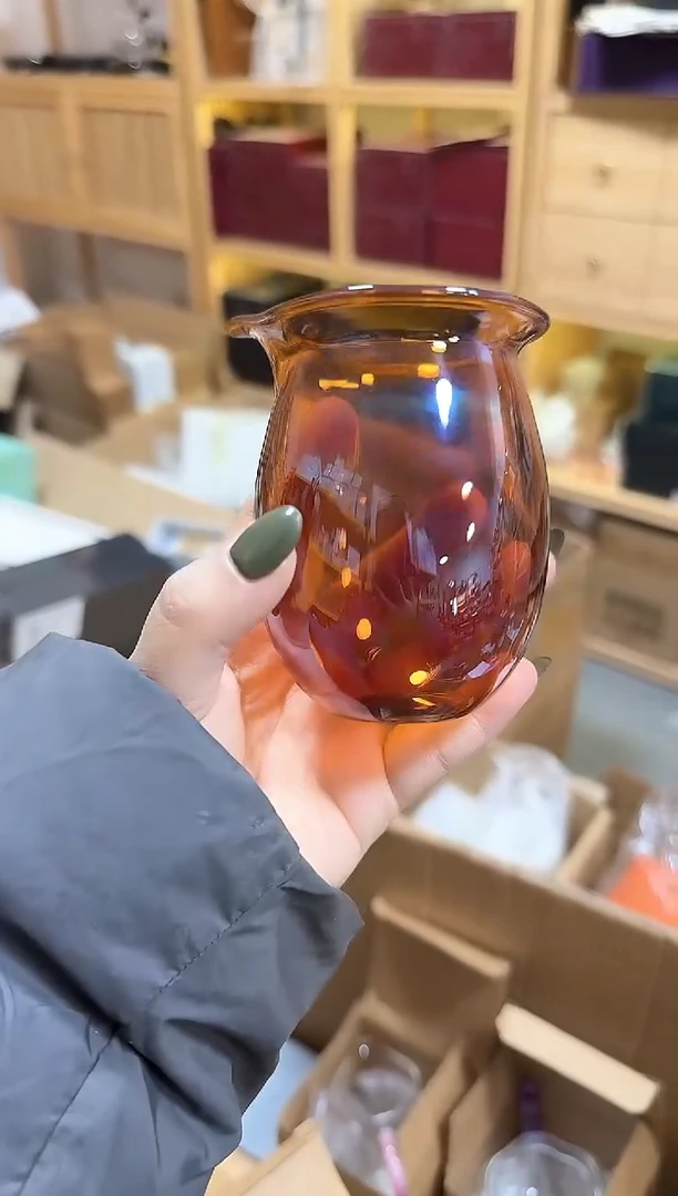 琥珀无耳公道杯