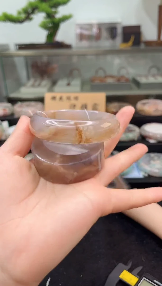 未镶嵌手镯石英质玉60圈口（赠品镯心）3009110