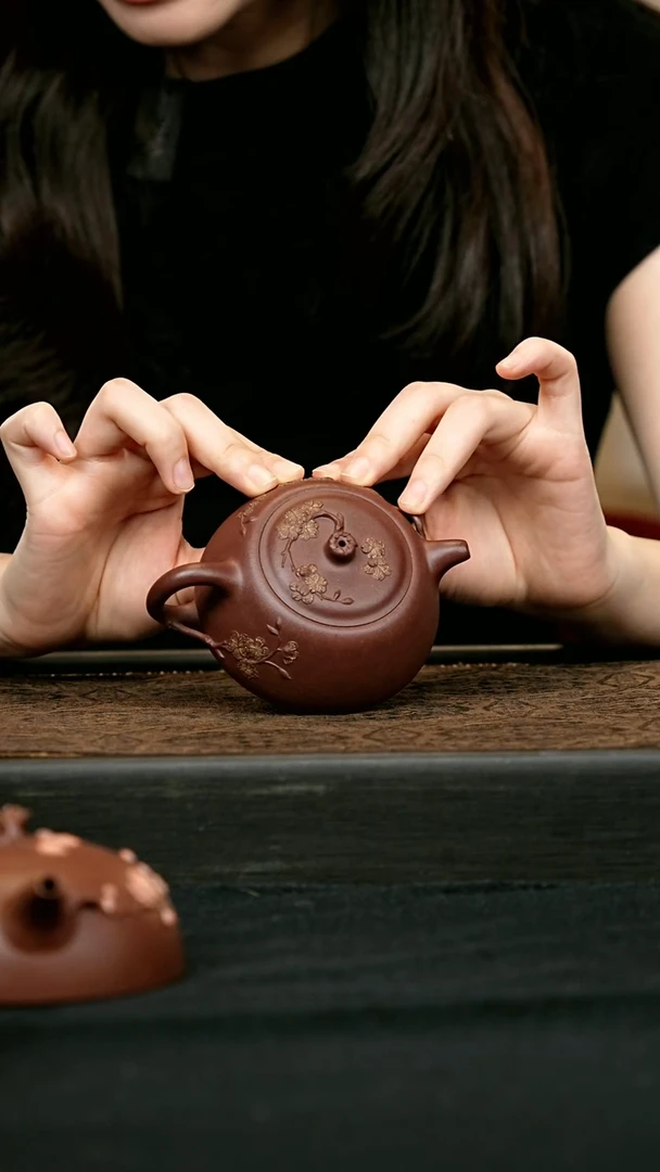 茶壶紫砂繁樱·井栏一代 一物见春