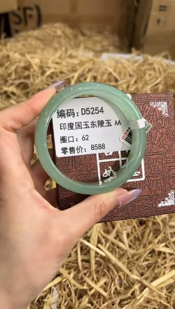 未镶嵌手镯石英质玉D5254