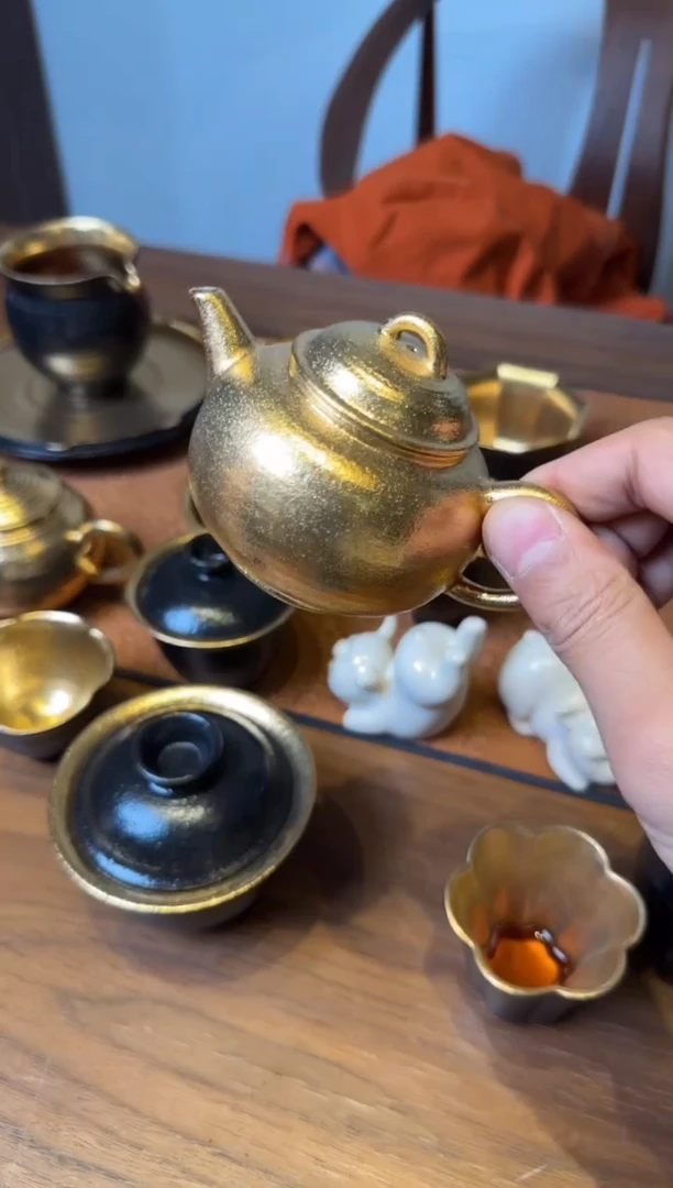 预售 霖松堂 赤金 孟臣壶