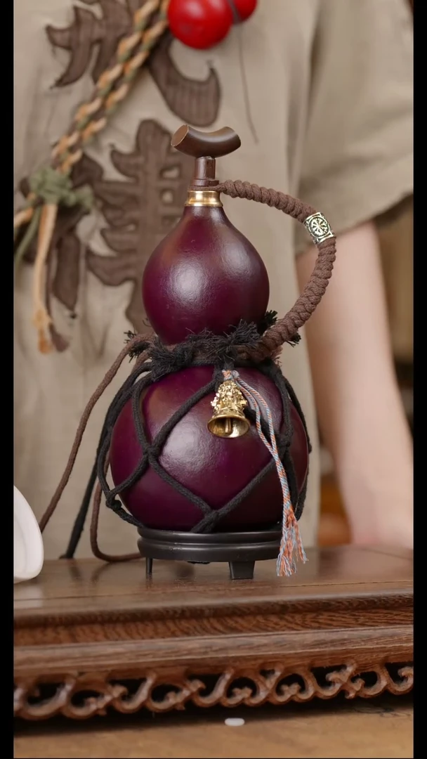 7号精品天然大漆酒葫芦一物一拍~