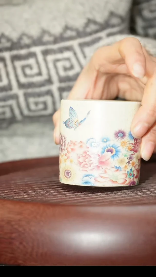 茶杯紫砂紫砂主人杯福利放漏