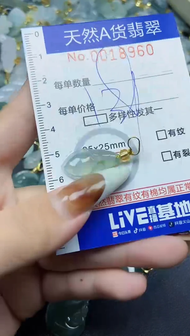 【闪购商品】翡翠颈饰未镶嵌天然A货翡翠