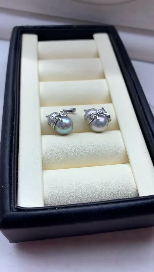 吊坠(不含链)银S925镶嵌海水珍珠多样性发其一