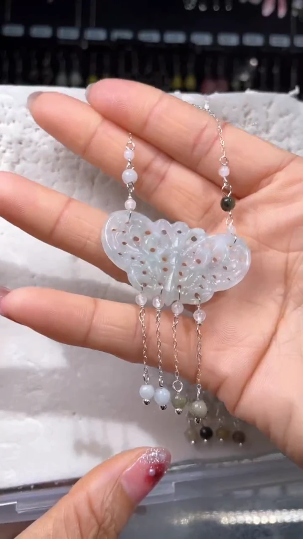 紫晶耳饰银S925镶嵌 墨妄