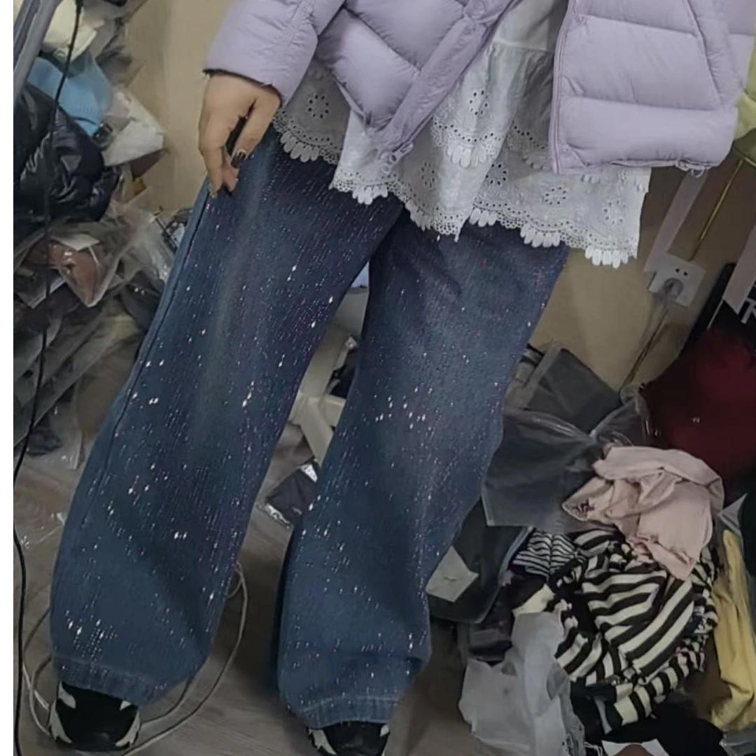 Phm普通版秋冬流星雨钻牛仔裤WSA