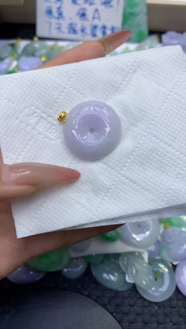 颈饰未镶嵌翡翠天然缅甸A货翡翠