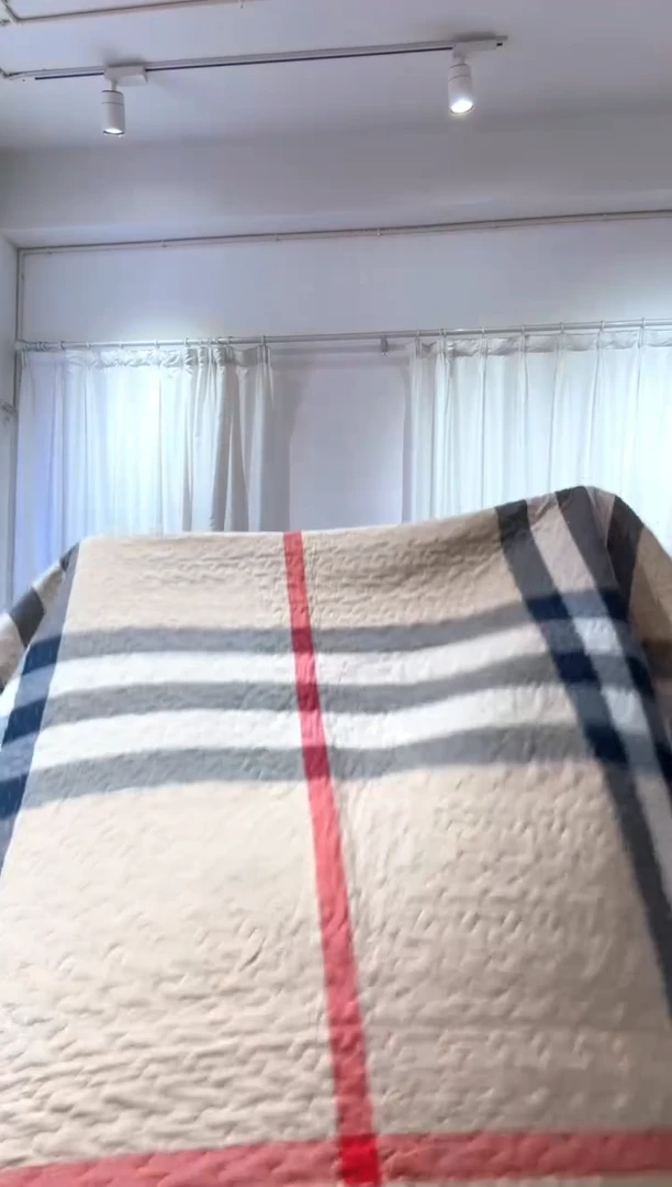 棉200*230纯棉床盖40号微瑕