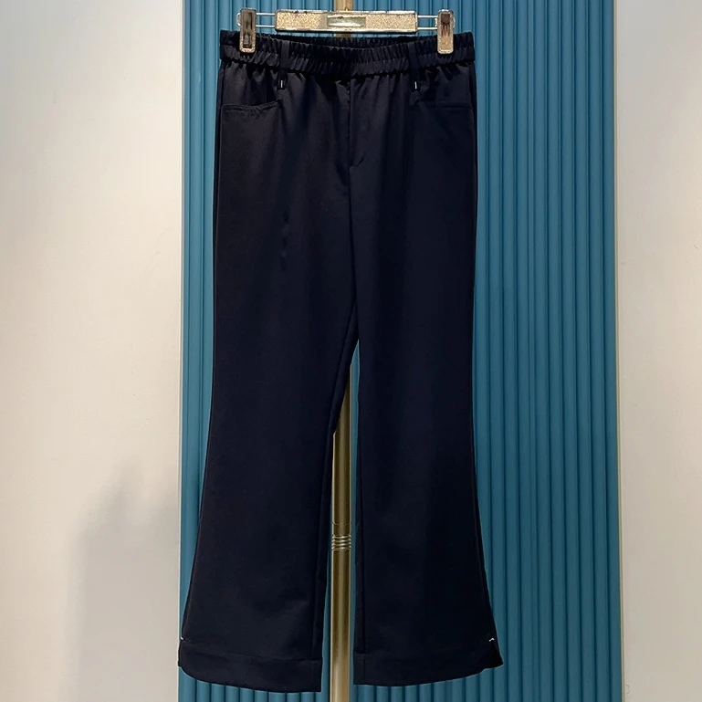 水淼2025夏季新款时尚女士喇叭裤 20483