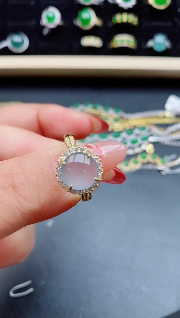 【闪购商品】翡翠戒指银S925镶嵌321321