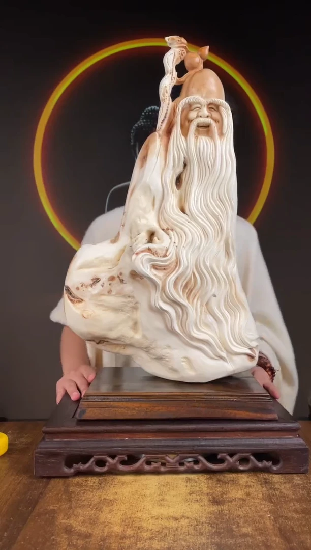 柏木（崖柏）手工摆件,先抢先得! 编号:164