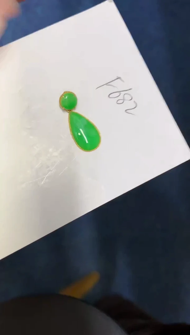 【闪购商品】翡翠颈饰18K金镶嵌000000000000