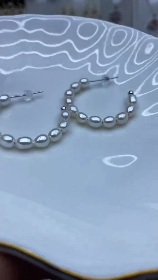 吊坠(不含链)未镶嵌淡水珍珠耳环多样性发其一