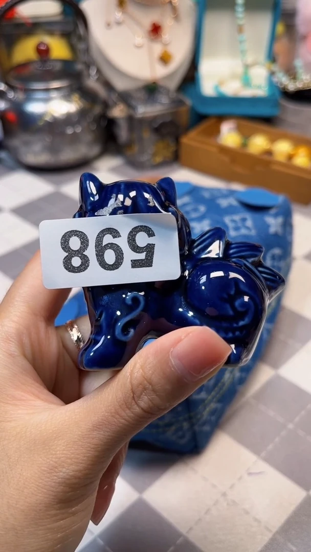 瓷片陶茶666文玩周边多人丹宁小包