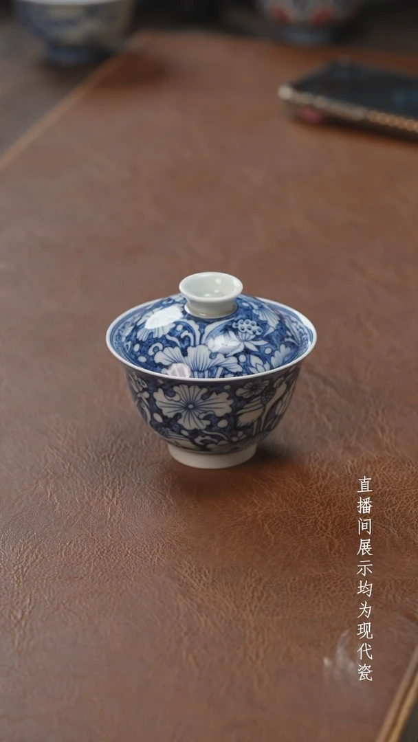 茶器茶器一鹭盖碗