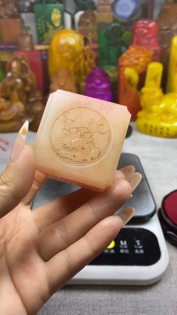寿山石印石纯天然纂刻石料