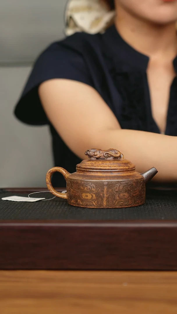 茶壶紫砂 宜兴原矿 手工 紫砂壶