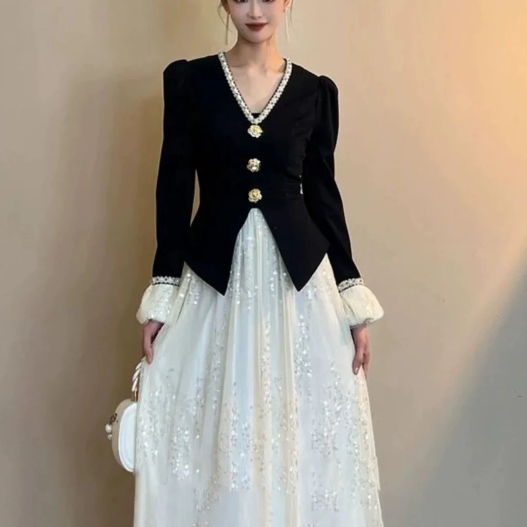 391连衣裙显瘦气质